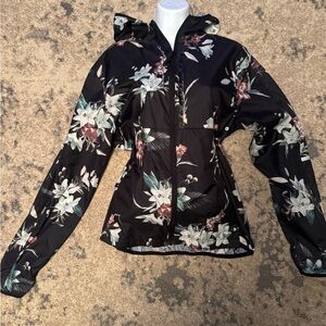 H&M Black Floral Women's Ski Jacket